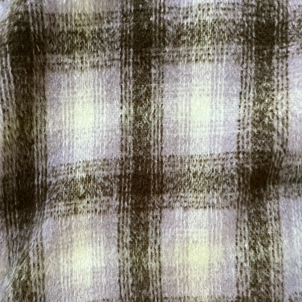 Plaid Button-Up Jacket - Picture 4 of 5